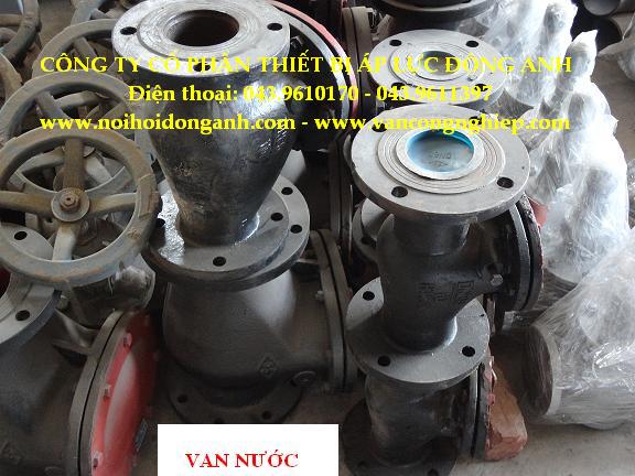 Van 1 chiều nước mặt bích